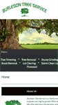 Mobile Screenshot of burlesontreeservices.com